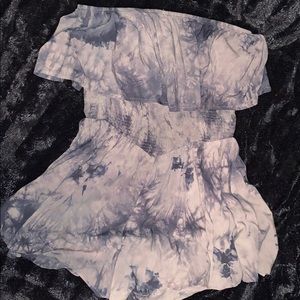 ARMY GREEN STRAPLESS ROMPER